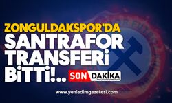 Zonguldakspor'da santrafor transferi bitti
