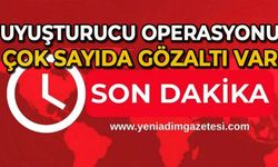 Büyük uyuşturucu operasyonu
