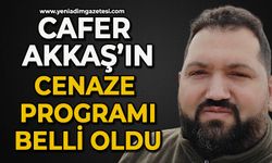 Cafer Akkaş'ın cenaze programı belli oldu