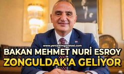Bakan Mehmet Nuri Ersoy Zonguldak'a geliyor