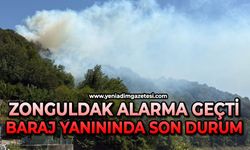Zonguldak alama geçti: Baraj yangınında son durum
