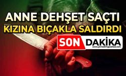 Kızını bıçakla mahallede kovaladı