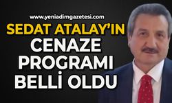 Sedat Atalay’ın cenaze programı belli oldu