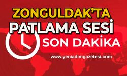 Zonguldak’ta patlama sesi