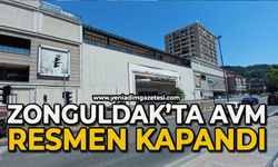 Zonguldak'ta AVM resmen kapandı