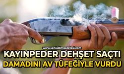 Damadını av tüfeğiyle vurarak ağır yaraladı