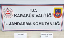 22 adet sentetik hap ele geçirildi