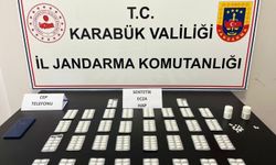 353 adet sentetik ecza hap ele geçirildi