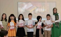 Bilgi evi öğrencilerine Kur’an’a geçiş töreni düzenlendi