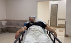Cenazede darbedilip hastanelik oldu