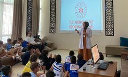 Çocuklara yönelik sağlık eğitimleri devam ediyor