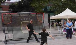 Dünya Düzce Günlerinde çocuklar sosyal ve sportif etkinliklerle eğlendi