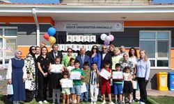 Düzce Üniversitesi Anaokulu Çocuk Kampüsü Kapanış Programı Gerçekleştirildi