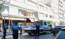 Kaldırım işgallerine zabıta müdahalesi