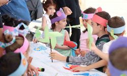 Minikler atölye keyfini çıkardı