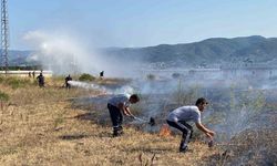 Otluk yangını söndürüldü