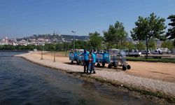 Sahillerden 7 ton atık toplandı