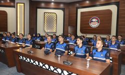 Yeni zabıtalar göreve başladı