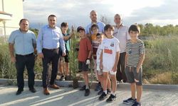 Yeşeren umutlar yılı için fidanlar toprakla buluşmaya başladı