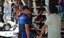 Zabıta ekipleri kaldırım işgaline geçit vermiyor