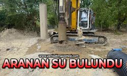 Aranan su bulundu!