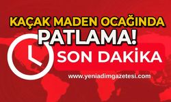 Kaçak maden ocağında patlama