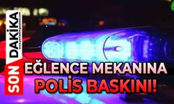 Eğlence mekanına uyuşturucu ve silah operasyonu