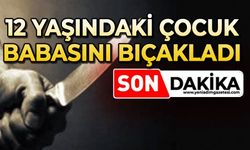 12 yaşındaki çocuk, babasını bıçaklayarak ağır yaraladı