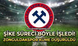 Şike süreci böyle işledi: Zonguldakspor böyle küme düşürüldü