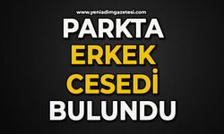 Parkta erkek cesedi bulundu