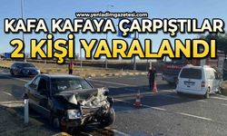 Hafif ticari araç ile otomobil çarpıştı: 2 yaralı