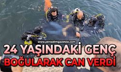 24 yaşındaki genç boğuldu