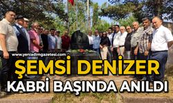 Şemsi Denizer, kabri başında anıldı