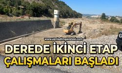 Derede ikinci etap çalışmaları başladı