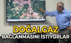 Doğalgaz bağlanmasını istiyorlar
