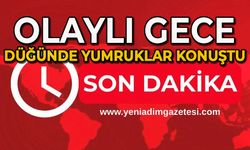 Olaylı gece: Düğünde yumruklar ve tekmeler havada uçuştu