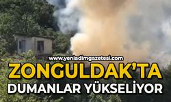 Zonguldak’ta dumanlar yükseliyor