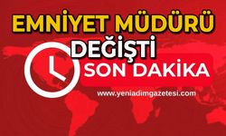 Emniyet Müdürü değişti