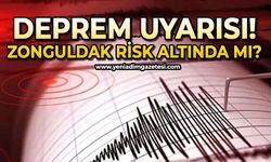 Deprem uyarısı: Zonguldak risk altında mı?