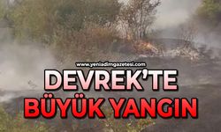 Devrek'te büyük yangın çıktı
