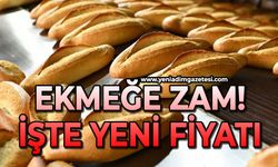 Ekmeğe zam geldi: İşte yeni fiyatı!