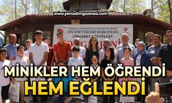 Minikler hem öğrendiler hem eğlendiler