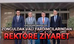 Zonguldak Vali Yardımcılarından Rektör Özölçer’e ziyaret