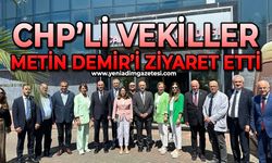 CHP’li Vekiller Metin Demir’i ziyaret etti