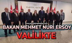 Bakan Ersoy, Bartın’da