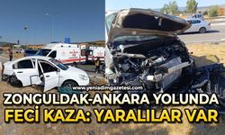 Ankara-Zonguldak yolunda feci kaza: Yaralılar var