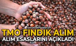 TMO fındık alım esaslarını açıkladı