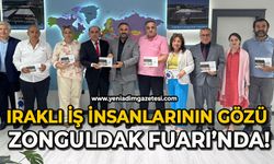 Iraklı iş insanlarının gözü Zonguldak Fuarı’nda!