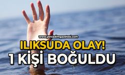 Ilıksu'da olay: 1 kişi boğularak hayatını kaybetti