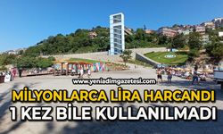 Milyonlarca lira harcandı: 1 kere bile kullanılmadı